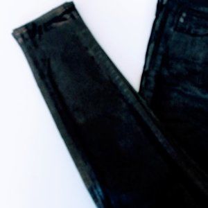 AG Adriano Goldschmied Black Leggings Super Skinny